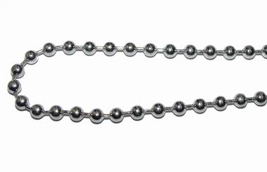052098022.4 Chains Metal Per Meter,Ball Chain ,4mm/1Meters ,Platinum color (5 0) ()