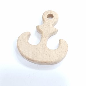 66352 Wooden Teether Toys  For Pacifier 70X60mm/1Pcs/   Natural Color,   ,Material ,,Charms (1 0) ()