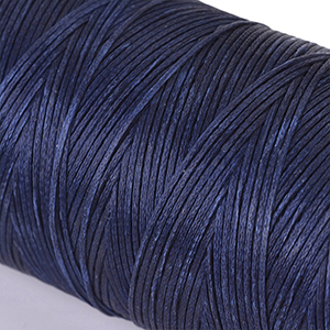 66515 Polyester Macrame Cord Flat 0,8mm/260Meters Navy blue Color For Jewellery (0 3) ()