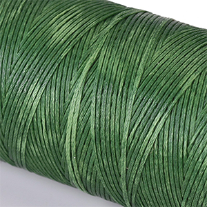 66516 Waxed Cord flat  FOR JEWELLERY 0,8mm/260Meters/   GREEN COLOR, Polyester  ,Material ,, (6 0) ()