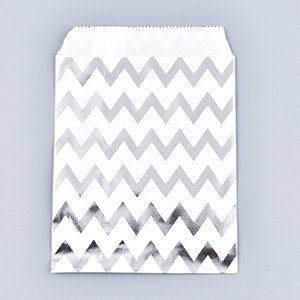 66688 Rectangle paper bags ,for gifts 18x13mm/5 silver plated color, ,material , (4 0)
