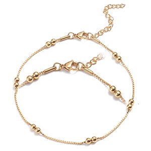 66694 ΑΤΣΑΛΙΝΑ ΒΡΑΧΙΟΛΙΑ ΓΙΑ ΤΟ ΠΟΔΙ/ANKLETS  ΓΙΑ ΚΟΣΜΗΜΑ 25cm//1Τεμ.  (IP) ΕΠΙΧΡΥΣΟ ΧΡΩΜΑ,   ,ΣΥΝΘΕΣΗ ΑΝΟΞΕΙΔΩΤΟ ΑΤΣΑΛΙ 304, (0 0) (10gr) ()