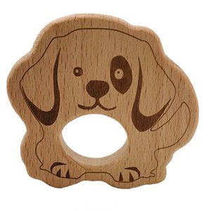 66953 Wooden Teether Toys  For Pacifier 68X64mm/1Pcs/   Natural Color,   ,Material ,,Charms (2 0) ()
