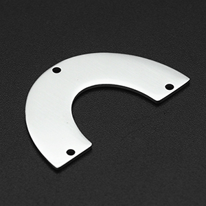 68288 Συνδετικά Ατσάλινα κρίκος ,21X34mm/1Τεμ. ,Ατσάλινο Χρώμα,Πλακέ (2 0) (0gr) ()