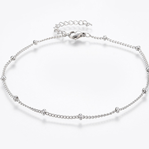 68644 ΑΤΣΑΛΙΝΑ ΒΡΑΧΙΟΛΙΑ ΓΙΑ ΤΟ ΠΟΔΙ/ANKLETS  ΓΙΑ ΚΟΣΜΗΜΑ 23cm//1Τεμ.   ΑΤΣΑΛΙΝΟ ΧΡΩΜΑ,   ,ΣΥΝΘΕΣΗ ΑΝΟΞΕΙΔΩΤΟ ΑΤΣΑΛΙ 304, (20 0) (0gr) ()