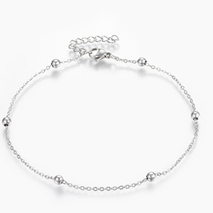 68648 STAINLESS STEEL ANKLETS  FOR JEWELLERY 23mm//1Pcs/   STAINLESS STEEL COLOR,   ,Material STAINLESS STEEL, (20 0) ()