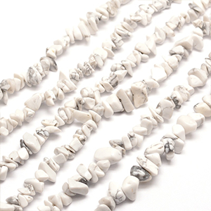 68716  Natural stones Howlite Chips ,For Jewelery/Tree Of Life 8mm/80cm/ White Color,   ,Material Semi Precious Stones,, (7 9) (Wholesale Price 800 cm @  0.03= €25.2 ,Upon Availability)