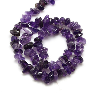 68739 Natural Amethyst Beads chips   8mm/38cm/   Purple Color,   ,Material ,, (10 0) ()