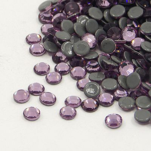 69675 Glass Hotfix Rhinestones Hotfix SS30 DECORATION/NAILS 6,5mm/288Pcs/ (5) LIGHT LILAC COLOR, Hotfix ,Material GLASS, (15 0) ()