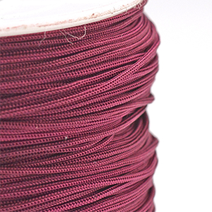 70803 Cords Macrome 0,50mm,Nylon Tread ,0,5mm/120Meters ,Dark Red Color (2 0) ()