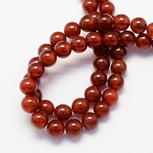 70931 Natural Carnelia Round Beads ,For Jewellery 4mm/22Pcs/ Red Color,   ,Material ,,Beads (0 3) ()