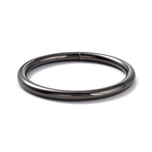71351 METAL HANDBAG RINGS  FOR HANDBAGS 45X3,5MM/10PCS/Χ3,5MM   BLACK COLOR,   ,MATERIAL ,, (9 1) ()