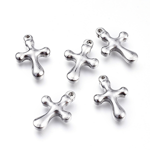 71688 ΑΤΣΑΛΙΝΑ ΣΤΑΥΡΟΥΔΑΚΙΑ ΦΙΓΟΥΡΑ ΓΙΑ ΚΟΣΜΗΜΑ 21X14mm/1Τεμ. Ατσάλινο Χρώμα, Πλακέ ,ΣΥΝΘΕΣΗ ΑΝΟΞΕΙΔΩΤΟ ΑΤΣΑΛΙ,ΘΡΗΣΚΕΥΤΙΚΑ,ΚΡΕΜΑΣΤΑ (46 19) (5gr) ()