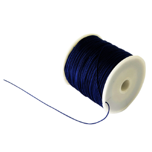 72153 Macrame Cord FOR JEWELLERY 0,8mm/91Meters/ BLUE COLOR, Nylon Thread ,Material ,, (4 2) ()