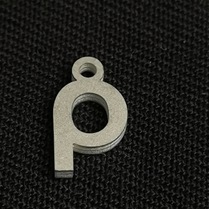 72738 Ατσάλινα Γράμματα Φιγούρα Με Γράμμα Ρ 9mm/1Τεμ. Ατσάλινο Χρώμα Για κόσμημα Αλφάβητο Κρεμαστά Ελληνικό Αλφάβητο (19 3) (4gr) ()