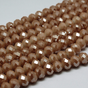 75084 ΓΥΑΛΙΝΕΣ ΧΑΝΤΡΕΣ ΡΟΔΕΛΑ ΜΕ ΕΔΡΕΣ ΓΙΑ ΚΟΣΜΗΜΑ 3X2mm/Ø0,8mm/~160Τεμ. ΜΠΕΖ ΧΡΩΜΑ,ELECTROPLATED ΜΕ ΕΔΡΕΣ ,ΣΥΝΘΕΣΗ ΓΥΑΛΙ,ΧΑΝΤΡΑ (10 0) (62gr) ()