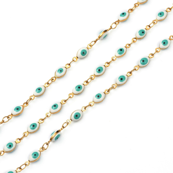 75467 Ατσάλινες Αλυσίδες με το μέτρο Για κόσμημα 11X4mm/1Μέτρ. Επίχρυσο Χρώμα, Με Ματάκια  ,Συνθεση Ανοξείδωτο Ατσάλι 304, (0.6 1) (0gr) ()