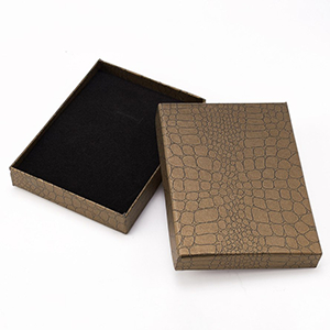 75967 Rectangle boxes ,For Jewellery 16X12x3cm/1Pcs/ Bronze Color,   ,Material Carton,Packaging, (12 12) ()
