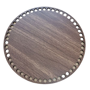 76819 Wooden hand bag Base Shaper ,For Handbags/Purse 25cm//1Pcs/ Brown Color,   ,Material Wood,, (10 7) ()