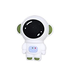 76884 Astronaut foodgrade silicone beads for pacifier/decoration 30x25mm/1pcs multicolor, ,material food grade silicone,cartoon, (4 0)