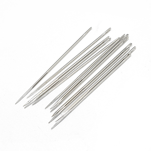 76909 NEEDLES  FOR SEWING 44X0,86MM/1PCS/   PLATINUM COLOR,   ,MATERIAL IRON,, (49 16) ()