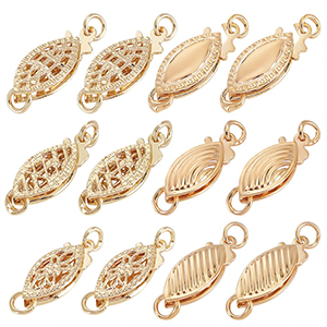 77018  BRASS BOX CLASPS  FOR JEWELLERY 21X8mm/1Pcs/   GOLD Plated, MEG  ,Material ,, (7 3) ()