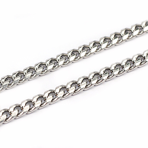 77170 Stainless steel curb chain for jewellery 7x5mm/10pcs steel color,   ,material stainless steel 304  ion plating,, (8 0)