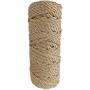 77454 ΣΤΡΙΦΤΑ ΚΟΡΔΟΝΙΑ ΓΙΑ ΔΙΑΚΟΣΜΗΣΗ 5mm/~25Μέτρ. ΜΠΕΖ ΧΡΩΜΑ, ,ΣΥΝΘΕΣΗ , (3 204) (202gr) ()