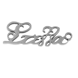 77905 ΑΤΣΑΛΙΝΑ συνδετικά ονόματα ΓΙΑ ΚΟΣΜΗΜΑ 28mm//1Τεμ. Ατσάλινο Χρώμα, Στέλλα ,ΣΥΝΘΕΣΗ ΑΝΟΞΕΙΔΩΤΟ ΑΤΣΑΛΙ 304,Συνδετικά (1 1) (8gr) ()