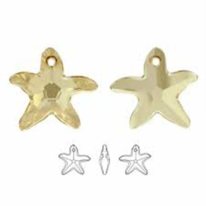 78422 Αυθεντικά Κρύσταλλα Swarovski Αστερίες ‘6721’ Για κόσμημα 16mm//2Τεμ. Crystal Χρώμα,   ,Συνθεση ,Καλοκαιρινά/Θαλασσινά,Κρεμαστά (3 5) (gr) ()