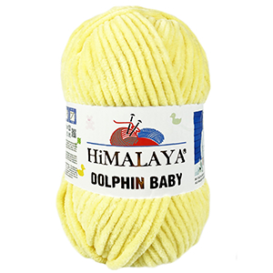 79704 Βελούδινα Παιδικά Νήματα Himalaya Dolphin Baby  Για Κουβέρτες,Κασκόλ,Ζακέτες 100gr/~120Μέτρ. 80313-Κίτρινο, Πολυεστερικά  ,Συνθεση 100% Πολυεστερικά,Χειμερινά Νήματα,Πλέκετε Βελόνες No 6-7 (6 3) (0gr) ()