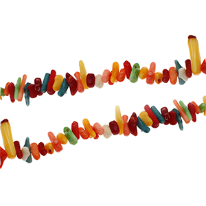 80672 BAMBOO BEADS STICK SHAPE FOR JEWELLERY  15MM/40CM/STR WHITE COLOR FOR JEWELLERY SUMMER  FOR JEWELLERY 6MM/39CM/   MULTICOLOR,   ,MATERIAL ,,BEADS (12 4) ()