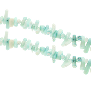 80675 BAMBOO BEADS STICK SHAPE FOR JEWELLERY  15MM/40CM/STR WHITE COLOR FOR JEWELLERY SUMMER  FOR JEWELLERY 6MM/39CM/   TYRQUOISE COLOR,   ,MATERIAL ,,BEADS (10 1) ()