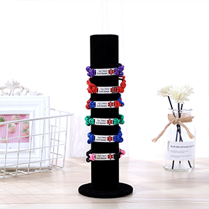 80779 BRACELET DISPLAYS  FOR JEWELLERY 10X31CM/1PCS/   BLACK COLOR,   ,MATERIAL ,, (1 0) ()