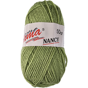 80849 LAMA NANCY YARN  FOR Sweater,Beany,SCURF 50gr/130Meters/  (Lama) 172-GREEN, Acrylic  ,Material ,WINTER YARN, (30 9) ()