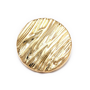 81890  METALL SEWING BUTTONS ROUND SHAPE  FOR SEWING 30MM//4PCS/   GOLD PLATED,   ,MATERIAL ,, (4 8) ()