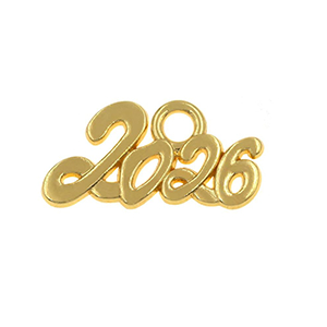81949 Metal Lucky Charms  Lucky Charms 13X24mm/2Pcs/   Gold Plated,   ,Material ,Christmas,Charms (36 0) ()