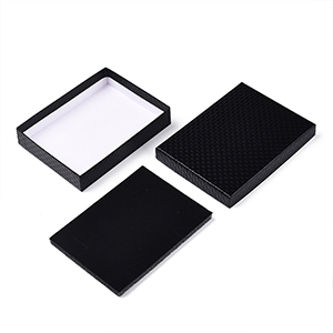 82953 Rectangle shape carton jewellery boxes ,for decoration 16x12x3cm/1pcs/ black color,   ,material , (0 0)