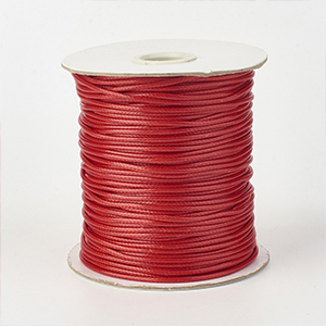 83110 Round Snake Cord ,For Jewellery 0.8mm/160Meters/ Red Color, Polyester  ,Material ,, (2 1) ()