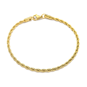 83430  Ατσάλινα Βραχιολάκια Link Chain  Για Κόσμημα 21cm//1Τεμ.   18Κ Επίχρυσο Χρώμα,   ,Συνθεση , (6 0) (12gr) ()