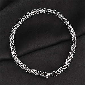83480 ΑΤΣΑΛΙΝΑ ΒΡΑΧΙΟΛΑΚΙΑ LINK CHAIN  ΓΙΑ ΚΟΣΜΗΜΑ 21cm//1ΤΕΜ.   ΑΤΣΑΛΙΝΟ ΧΡΩΜΑ,   ,ΣΥΝΘΕΣΗ , (2 0) (21gr) ()