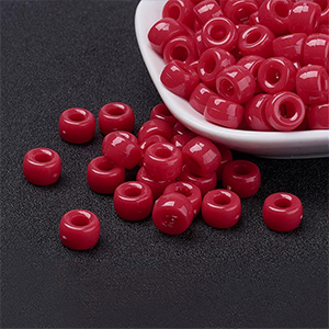 84058 ACRYLIC BIG HOLE ROUND BEADS FOR JEWELLERY 9X6MM/120PCS//Ø4.5MM BLACK COLOR, ,MATERIAL ,,BEADS FOR JEWELLERY 9X6MM/500GR/ RED COLOR, FOR KOMPOSXINI ,MATERIAL ,,BEADS (1 0) ()