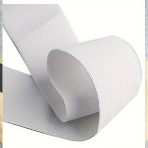 84165 Elastic Buckle ,For Sewing 25mm//1Meters/   White Color,   ,Material ,, (40 40) ()