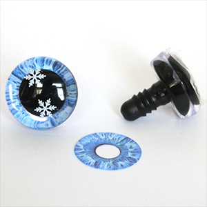84520  Safety Eyes For Baby Dolls  For Baby Dolls 18mm//2Pair/   Blue Color, Safety Eyes  ,Material Plastic,Kneeting Accessories, (42 8) ()