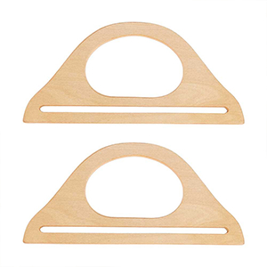 84747 Wooden Handbag Handles  For Handbags 12X25cm/2Pcs/   Natural Color,   ,Material ,, (3 0) ()