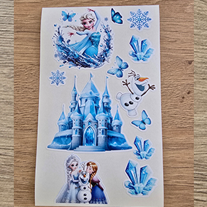 85122 Αυτοκόλλητα ‘Frozen’ Για Διακόσμηση 18X13cm/11Τεμ.   Πολύχρωμο,   ,Συνθεση , (2 2) (0gr) ()