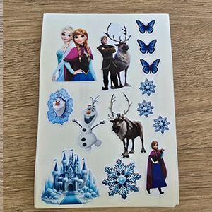 85124 Αυτοκόλλητα ‘Frozen’ Για Διακόσμηση 18X13cm/11Τεμ.   Πολύχρωμο,   ,Συνθεση , (2 2) (0gr) ()