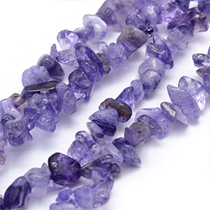 85164 Natural Amethyst Beads chips  For Jewelery/Tree Of Life 8mm/80cm/   Lilac Color,   ,Material Glass,,Beads (25 0) ()