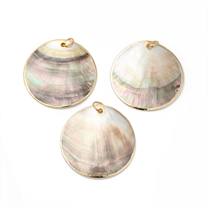 85261 Brass Charms  For Jewellery 50mm//1Pcs/   Gold Plated, With Sea Shell  ,Material Brass,Charms (10 0) ()