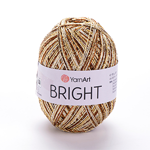85405 Yarnart Bright  Metallic Lace  For Blouses,Shawls 90gr//1Spool/   227-1040, 80% Polyamide 20% Metallic  ,Material ,, (18 0) ()